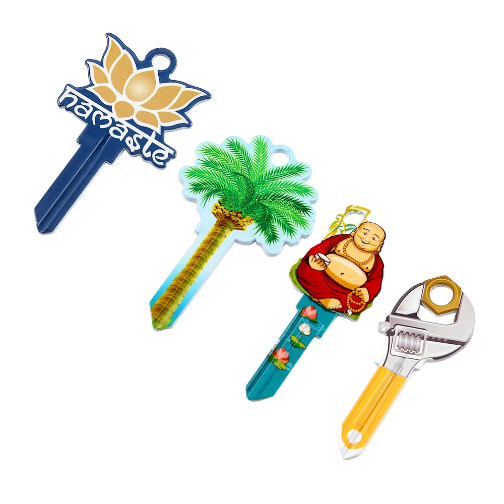 4pcs/lot KW1 Colourful cartoon Blank Keys Room Door Key blanks House Home Door Key Locksmith Supplies DIY shape
4pcs/lot KW1 Colourful cartoon Blank Keys Room Door Key blanks House Home Door Key Locksmith Supplies DIY shape