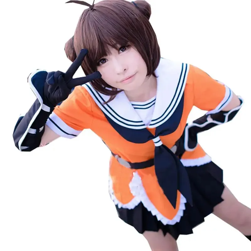 2025 High-Q Unisex Anime Cos Kantai Collection Naka NKC48 Daily Uniform Sailor Suits Cosplay Costumes Sets
2025 High-Q Unisex Anime Cos Kantai Collection Naka NKC48 Daily Uniform Sailor Suits Cosplay Costumes Sets