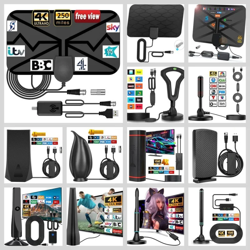 Crossborder HDTV Antenna ATSC Indoor Outdoor 4K Ready Watch high-definition programs
Crossborder HDTV Antenna ATSC Indoor Outdoor 4K Ready Watch high-definition programs