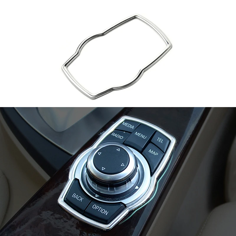 1pcs Car Interior Multimedia Button Decor Car Styling Stickers for BMW F10 F20 F30 F34 F07 F25 F26 F15 F16 Accessories
1pcs Car Interior Multimedia Button Decor Car Styling Stickers for BMW F10 F20 F30 F34 F07 F25 F26 F15 F16 Accessories