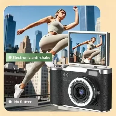 4K CCD Digital Camera 48MP 8X Zoom 2.4 Inch Screen Student HD Camera 180° Flip Screen Selfie Camera Suitable for Beginners
4K CCD Digital Camera 48MP 8X Zoom 2.4 Inch Screen Student HD Camera 180° Flip Screen Selfie Camera Suitable for Beginners