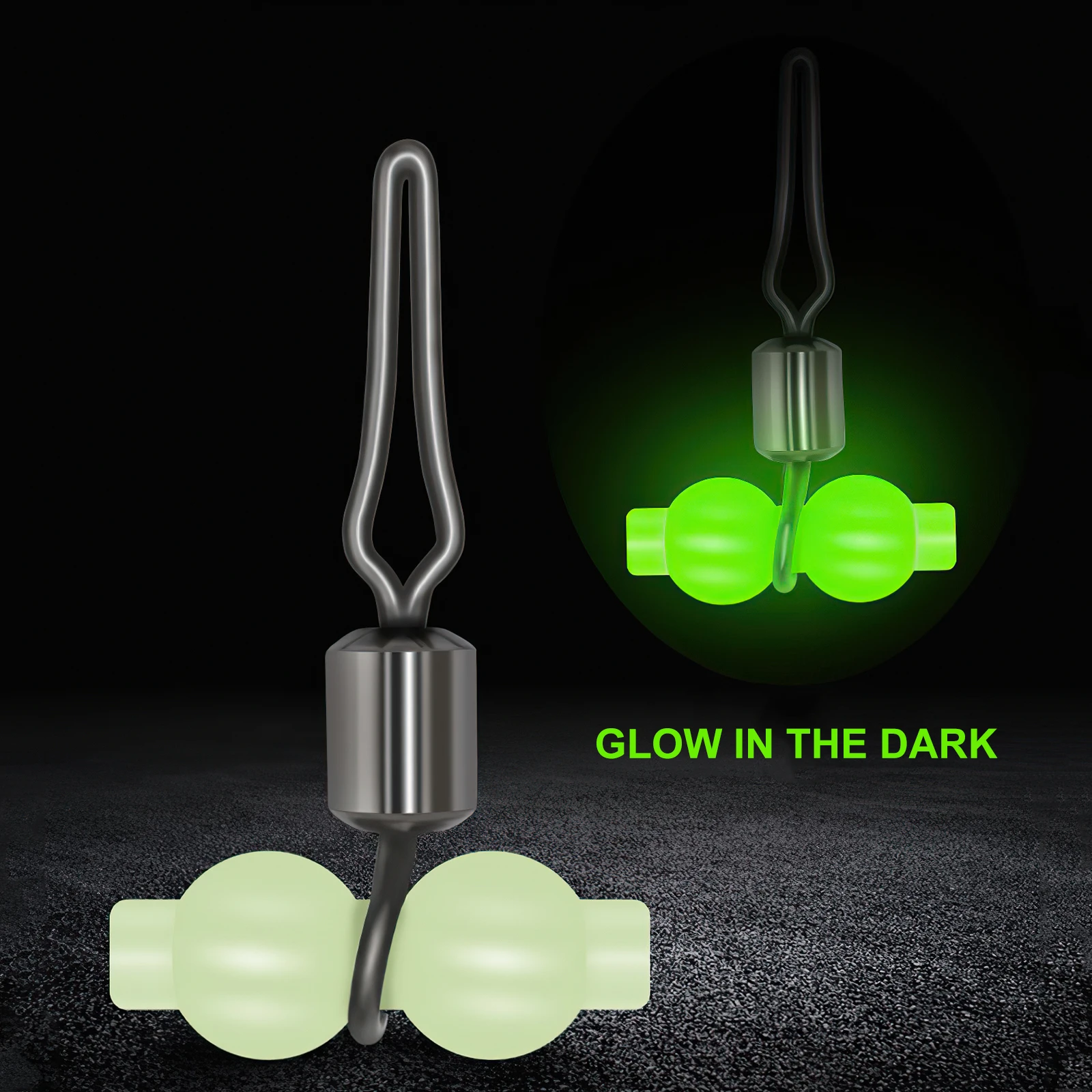 Goture 50Pcs T-shape Fishing Connector Luminous 3 Way Barrel Swivel Ring Fishhook Lure Line Connector High Quality Fish Tackl
Goture 50Pcs T-shape Fishing Connector Luminous 3 Way Barrel Swivel Ring Fishhook Lure Line Connector High Quality Fish Tackl