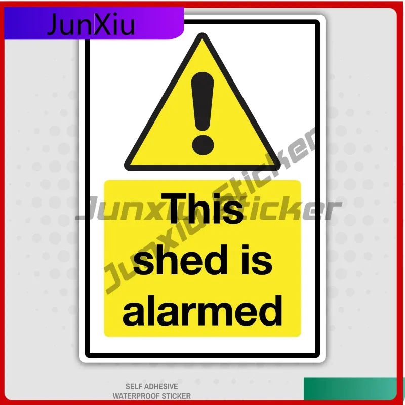 This Shed Is Anime Window Waterproof Accessory Alarmed Warning S/A Vinyl Sticker Home Office Business Laptop Boat Bumper
This Shed Is Anime Window Waterproof Accessory Alarmed Warning S/A Vinyl Sticker Home Office Business Laptop Boat Bumper
