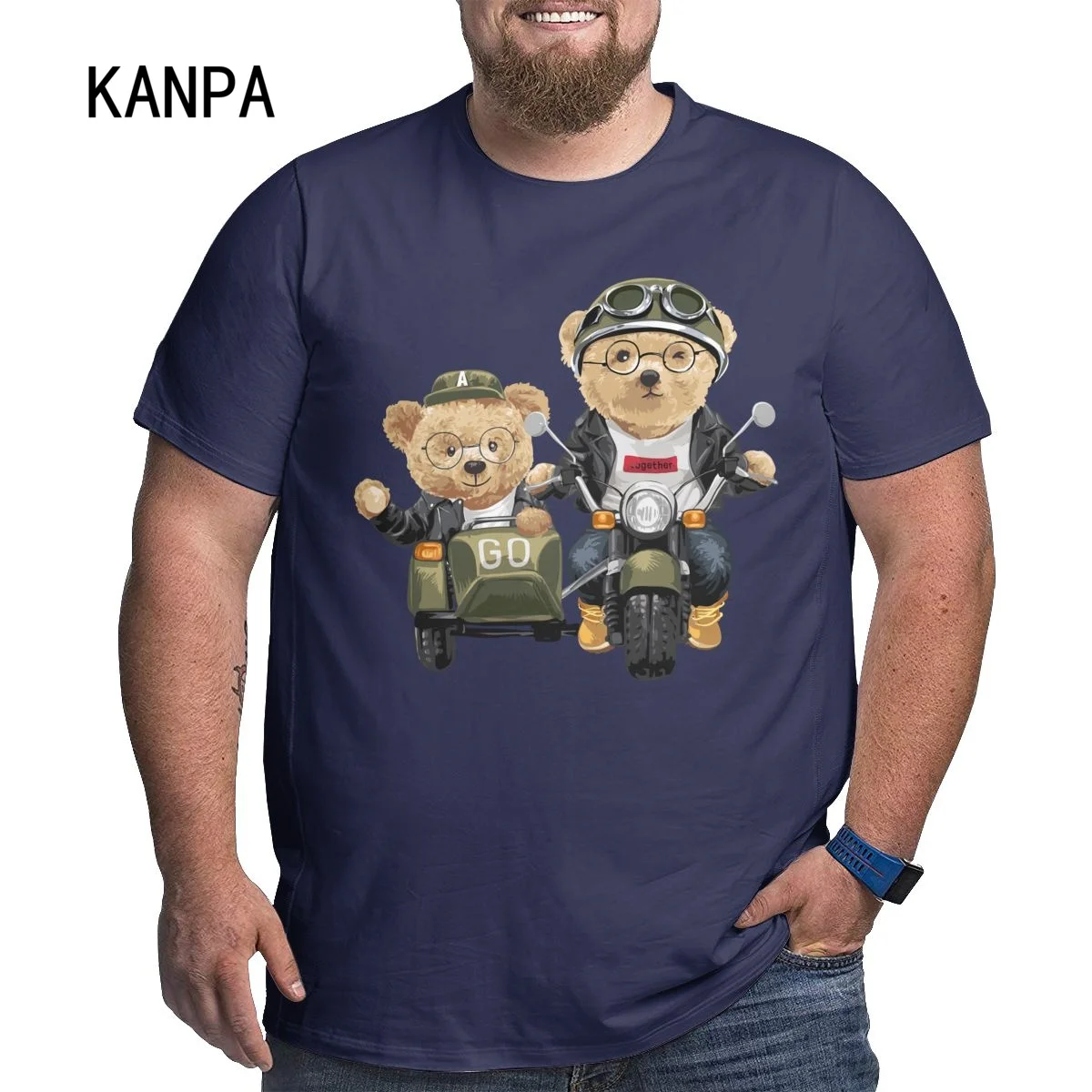 100% Cotton Sweet Bear Print Short-sleeved T-shirt Female Half-sleeved Summer Casual Couple Oversized T-shirt MAN Shirt 5XL 6XL
100% Cotton Sweet Bear Print Short-sleeved T-shirt Female Half-sleeved Summer Casual Couple Oversized T-shirt MAN Shirt 5XL 6XL