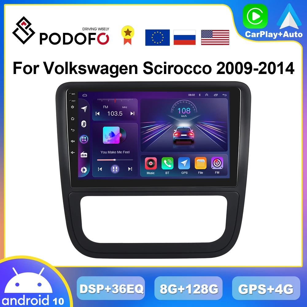 Автомагнитола Podofo для Volkswagen Scirocco 128-2009, мультимедийный проигрыватель на Android, 2DIN, 4G, 8 ГБ + 2014 ГБ
Автомагнитола Podofo для Volkswagen Scirocco 128-2009, мультимедийный проигрыватель на Android, 2DIN, 4G, 8 ГБ + 2014 ГБ