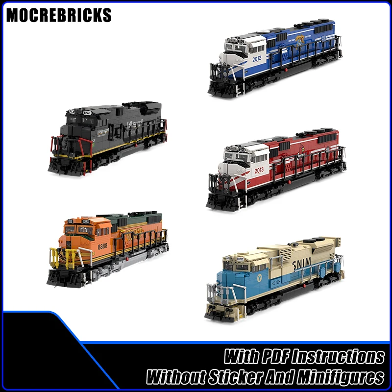 MOC Mauritania Railway SNIM SD70ACS Carriage Train Building Blocks Model Bricks Boy Toys Xmas Gift
MOC Mauritania Railway SNIM SD70ACS Carriage Train Building Blocks Model Bricks Boy Toys Xmas Gift