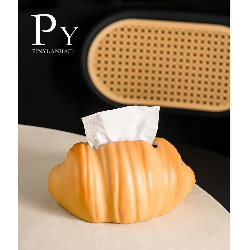 Fun Croissant Ceramic Tissue Box, High-end Napkin Holder, Living Room Dining Table Tissue Box,home Tissue Storage Box,decoration
Fun Croissant Ceramic Tissue Box, High-end Napkin Holder, Living Room Dining Table Tissue Box,home Tissue Storage Box,decoration