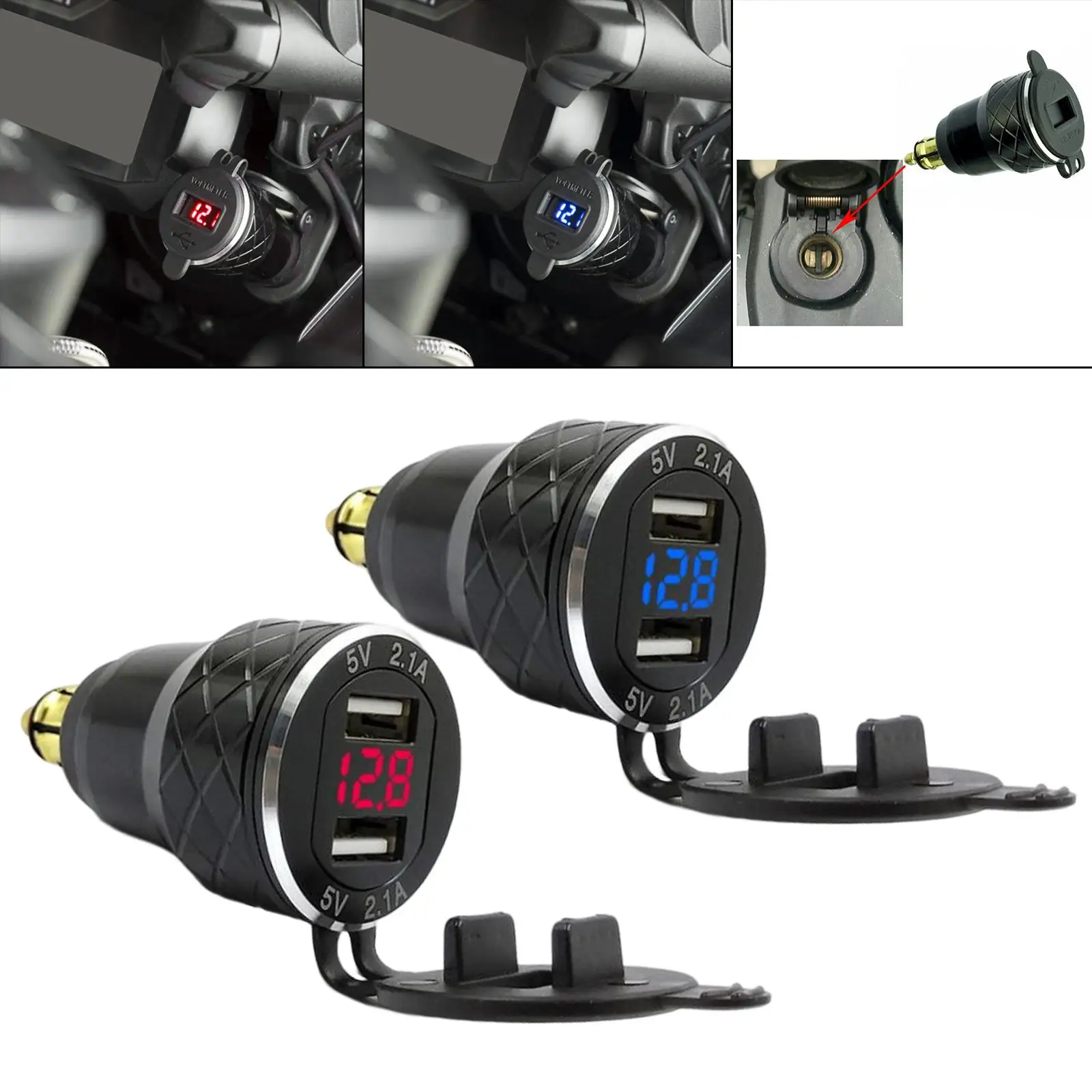 Type: EU Dual USB Charger LED Display Quick Voltage Display USB Adapter for Mini
Type: EU Dual USB Charger LED Display Quick Voltage Display USB Adapter for Mini