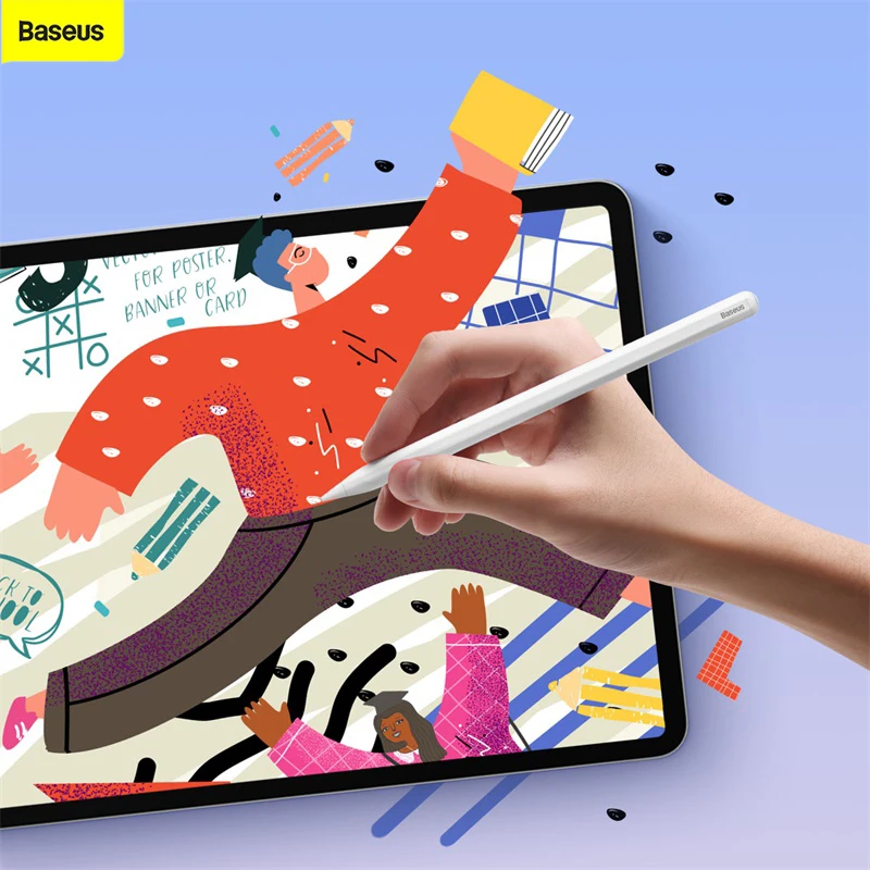 Baseus стилус, Беспроводная зарядка, отвертка ладони, планшет, сенсорная ручка, приложение для Apple Pencil 1 2 для ipad 6 7 8 9 10 Air 3 4 5 6
Baseus стилус, Беспроводная зарядка, отвертка ладони, планшет, сенсорная ручка, приложение для Apple Pencil 1 2 для ipad 6 7 8 9 10 Air 3 4 5 6