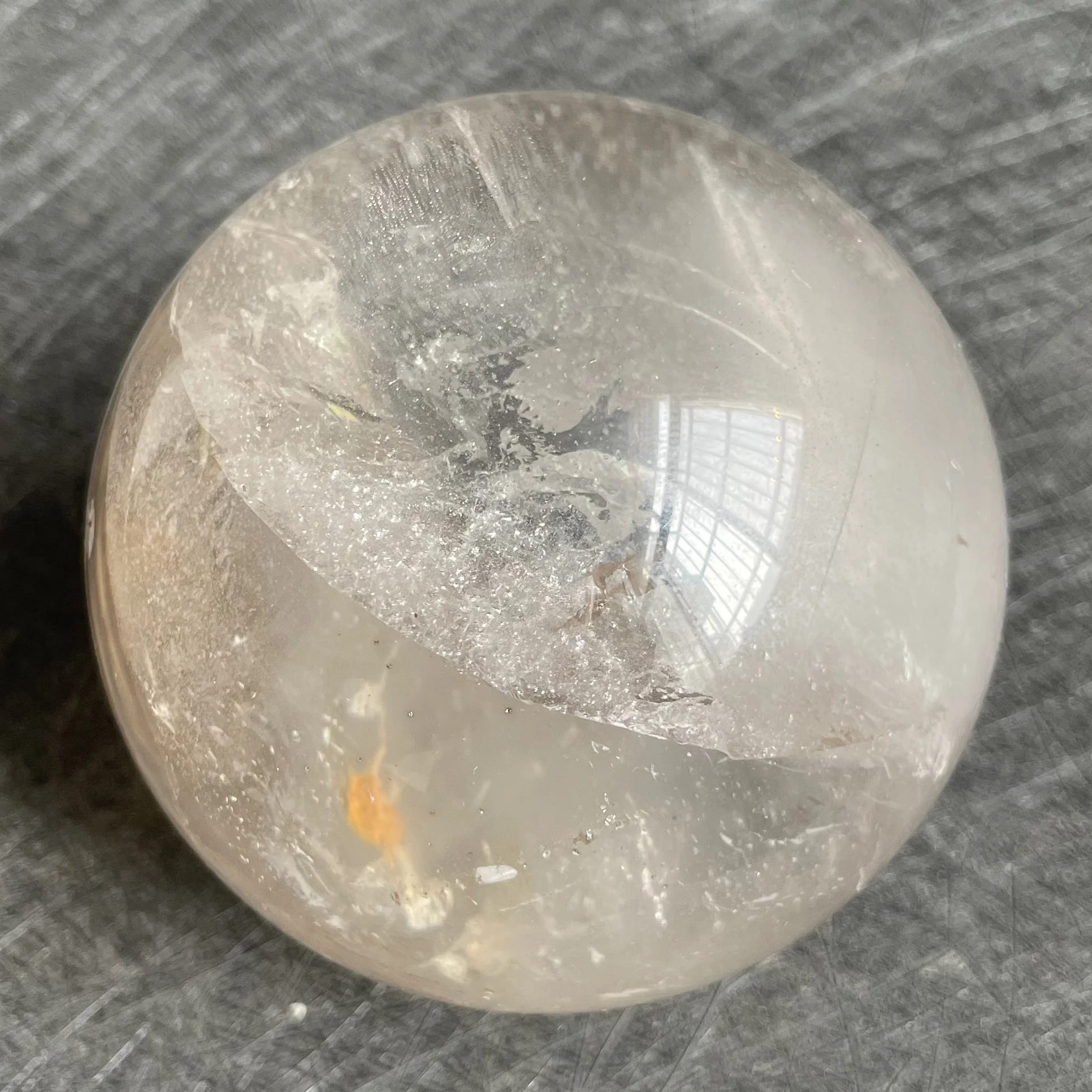 568g Natural Green Phantom Sphere Decoration Polished Quartz Crystal Ball Reiki Healing
568g Natural Green Phantom Sphere Decoration Polished Quartz Crystal Ball Reiki Healing