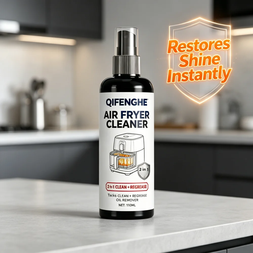 110ML Air Fryer Oil Remover Cleaner 2-in-1 with Free Towel, Effective Kitchen Degreaser, Quickly Remove Grease & Baked-on Food
110ML Air Fryer Oil Remover Cleaner 2-in-1 with Free Towel, Effective Kitchen Degreaser, Quickly Remove Grease & Baked-on Food