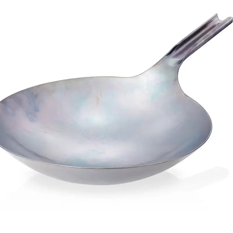 Lightweight pure titanium uncoated round bottom wok, 2550ml long handle, suitable for outdoor gas induction cooker cookware
Lightweight pure titanium uncoated round bottom wok, 2550ml long handle, suitable for outdoor gas induction cooker cookware