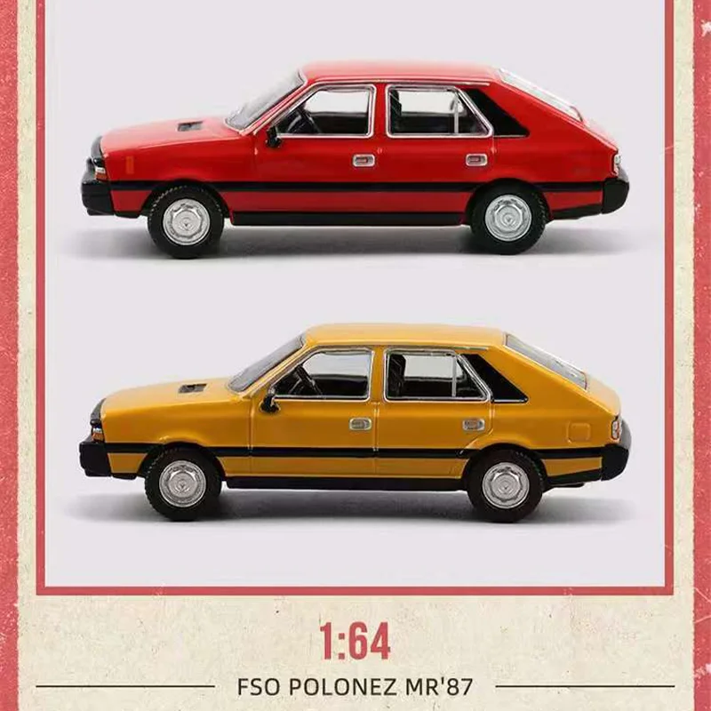Perka 1:64 Scale FSO Polonaze MR'87 Fiat Simulation Alloy Car Model Static Display Collectible Toy Gift Souvenir Decoration
Perka 1:64 Scale FSO Polonaze MR'87 Fiat Simulation Alloy Car Model Static Display Collectible Toy Gift Souvenir Decoration