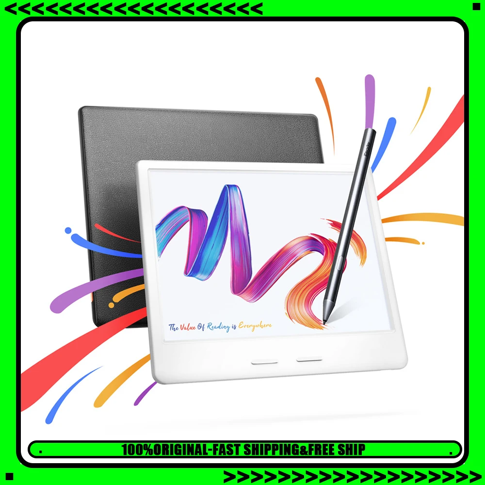 iReader Ocean 5C 7Inch 1680x1264 Color Ink Screen 4+64GB Portable E-book Reader With 3000mAh Battery 300PPI BW 150PPI Color
iReader Ocean 5C 7Inch 1680x1264 Color Ink Screen 4+64GB Portable E-book Reader With 3000mAh Battery 300PPI BW 150PPI Color