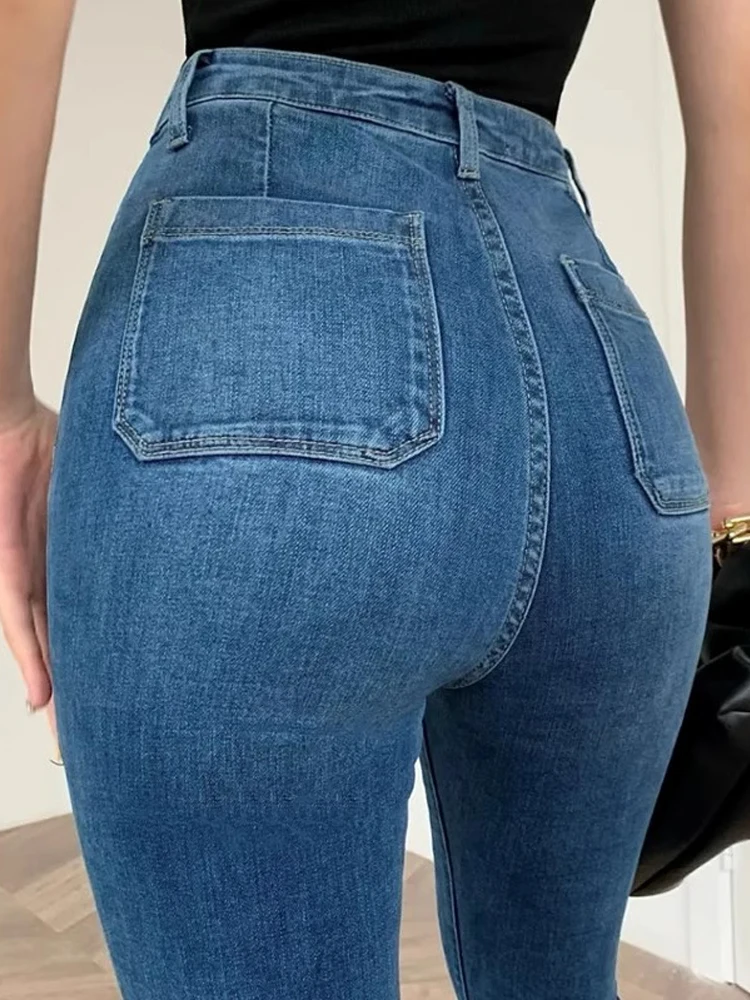 Women's super long jeans dark blue bootcut jeans autumn and winter high waist slim fashion floor-length tight trousers Women's
Women's super long jeans dark blue bootcut jeans autumn and winter high waist slim fashion floor-length tight trousers Women's