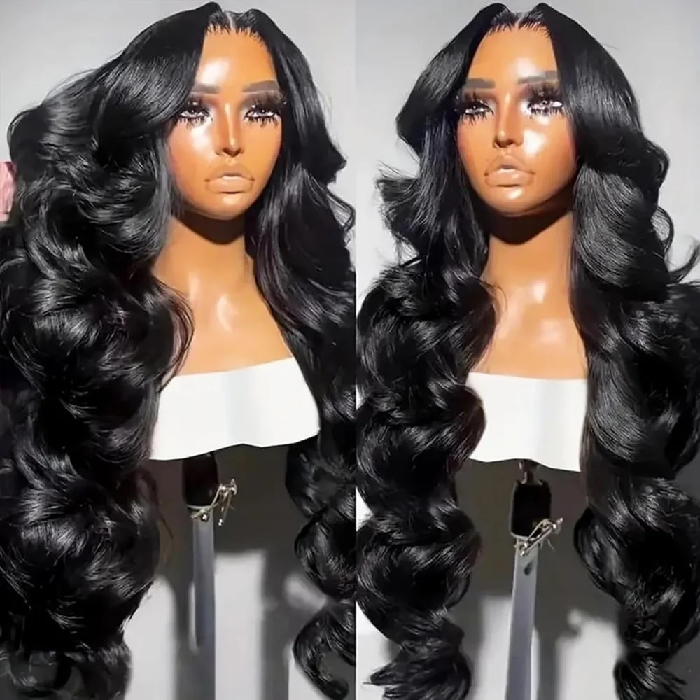 Glueless Body Wave Lace Wigs 200% Density Natural Black 13x6 Frontal Lace Wig Human Hair Brazilian Pre Plucked 13x4 HD Lace Wig
Glueless Body Wave Lace Wigs 200% Density Natural Black 13x6 Frontal Lace Wig Human Hair Brazilian Pre Plucked 13x4 HD Lace Wig