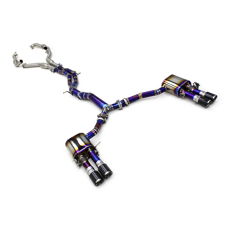 YD Factory Valved Catback Exhaust System For Audi S4/S5 B9 3.0T 2019-2023 Titanium Exhaust Pipe Muffler Auto Parts
YD Factory Valved Catback Exhaust System For Audi S4/S5 B9 3.0T 2019-2023 Titanium Exhaust Pipe Muffler Auto Parts