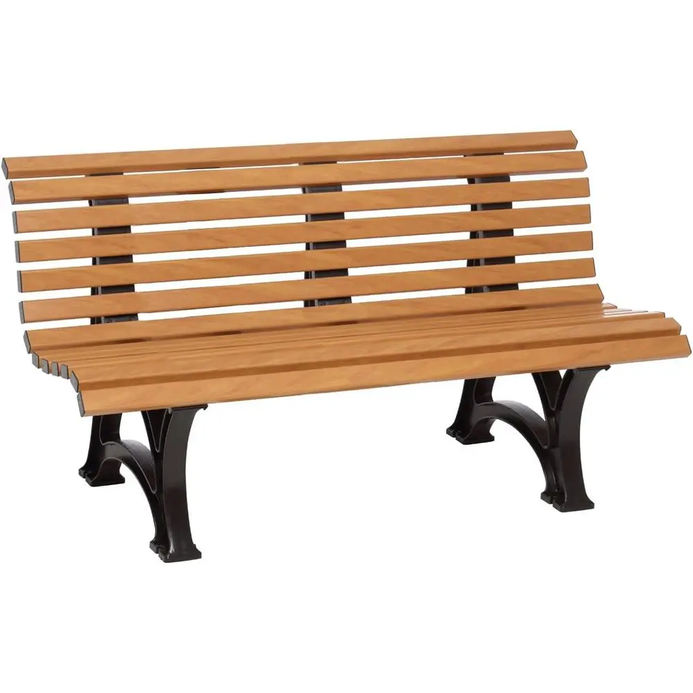 3-Seat German PVC Outdoor Bench | Up to 500 lbs | Patio Porch Deck | Steel & Resin Wood
3-Seat German PVC Outdoor Bench | Up to 500 lbs | Patio Porch Deck | Steel & Resin Wood