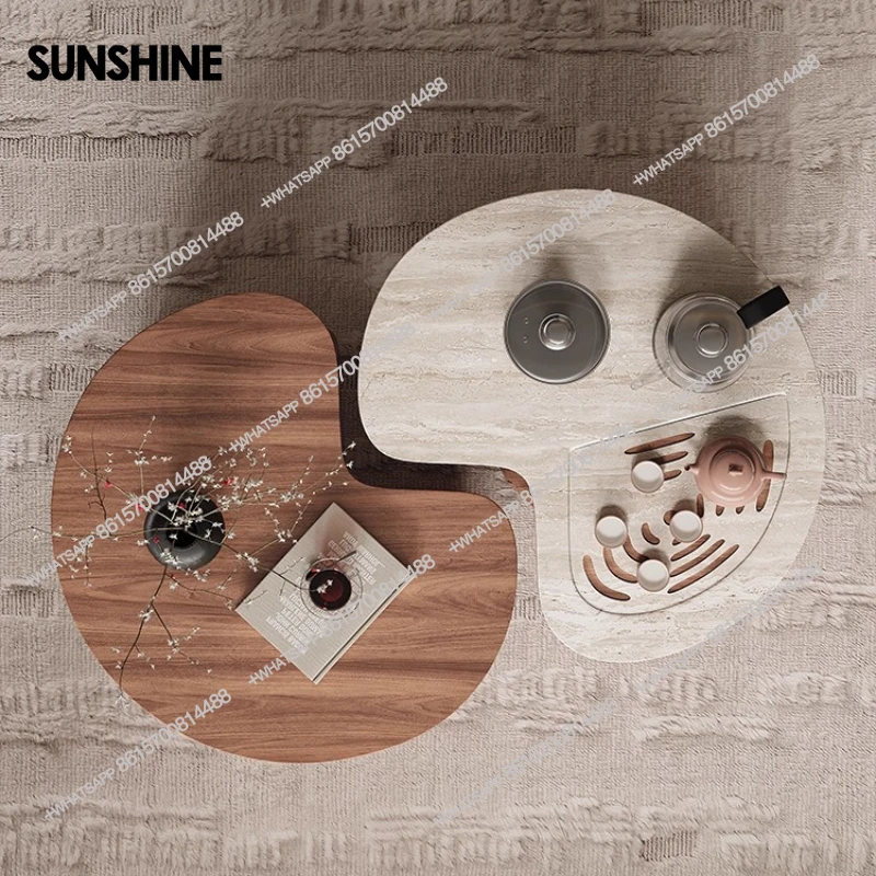 Household small apartment retro style solid wood combination tea table movable sofa edge several tea integrated
Household small apartment retro style solid wood combination tea table movable sofa edge several tea integrated