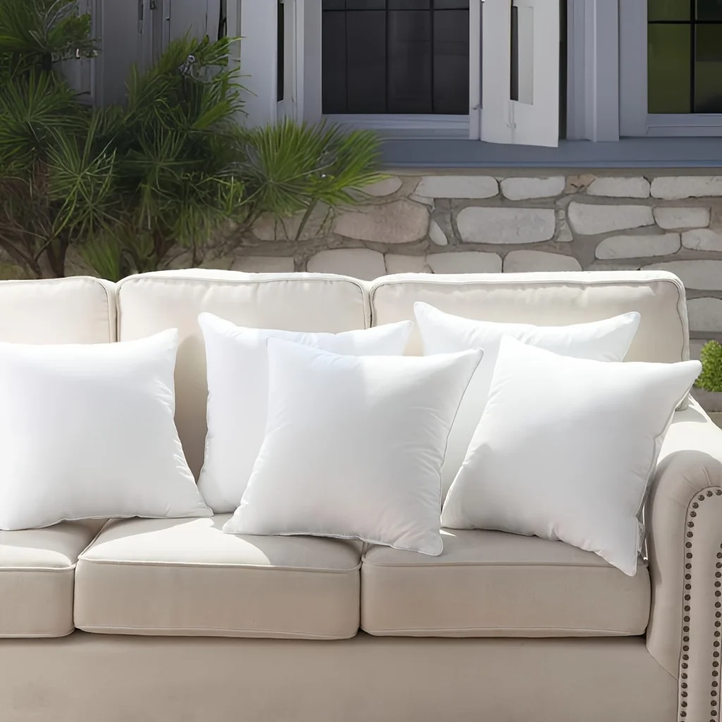Throw Pillow Inserts with 100% Cotton Cover Square Pillow Sham Stuffers for Home Furnishing
Throw Pillow Inserts with 100% Cotton Cover Square Pillow Sham Stuffers for Home Furnishing