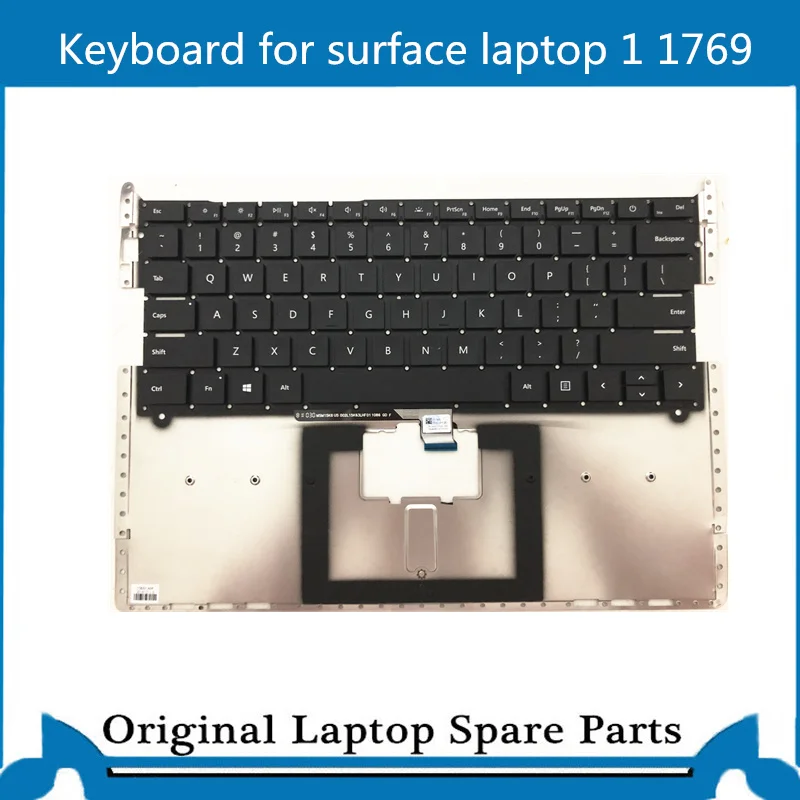Original For Microsoft Surface Laptop 1 Laptop 2 Keyboard 1769 13.5Inch US Black
Original For Microsoft Surface Laptop 1 Laptop 2 Keyboard 1769 13.5Inch US Black