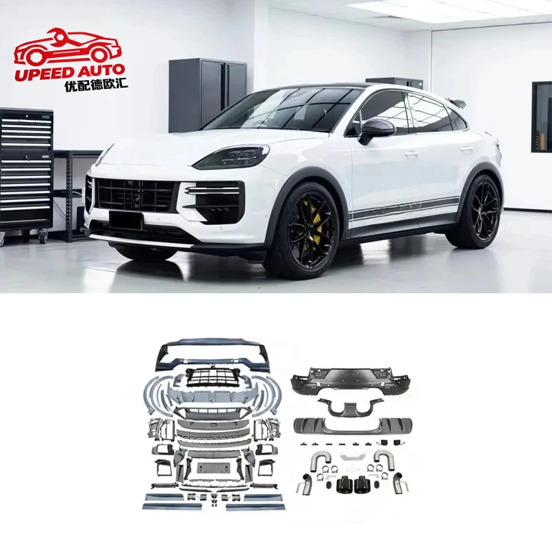 Suitable for STLF Cayennes 9Y0.2 Type 2024+ Upgrade to Cayenne Turbo GT Body Kits Front Rear Bumper Side Skirt
Suitable for STLF Cayennes 9Y0.2 Type 2024+ Upgrade to Cayenne Turbo GT Body Kits Front Rear Bumper Side Skirt