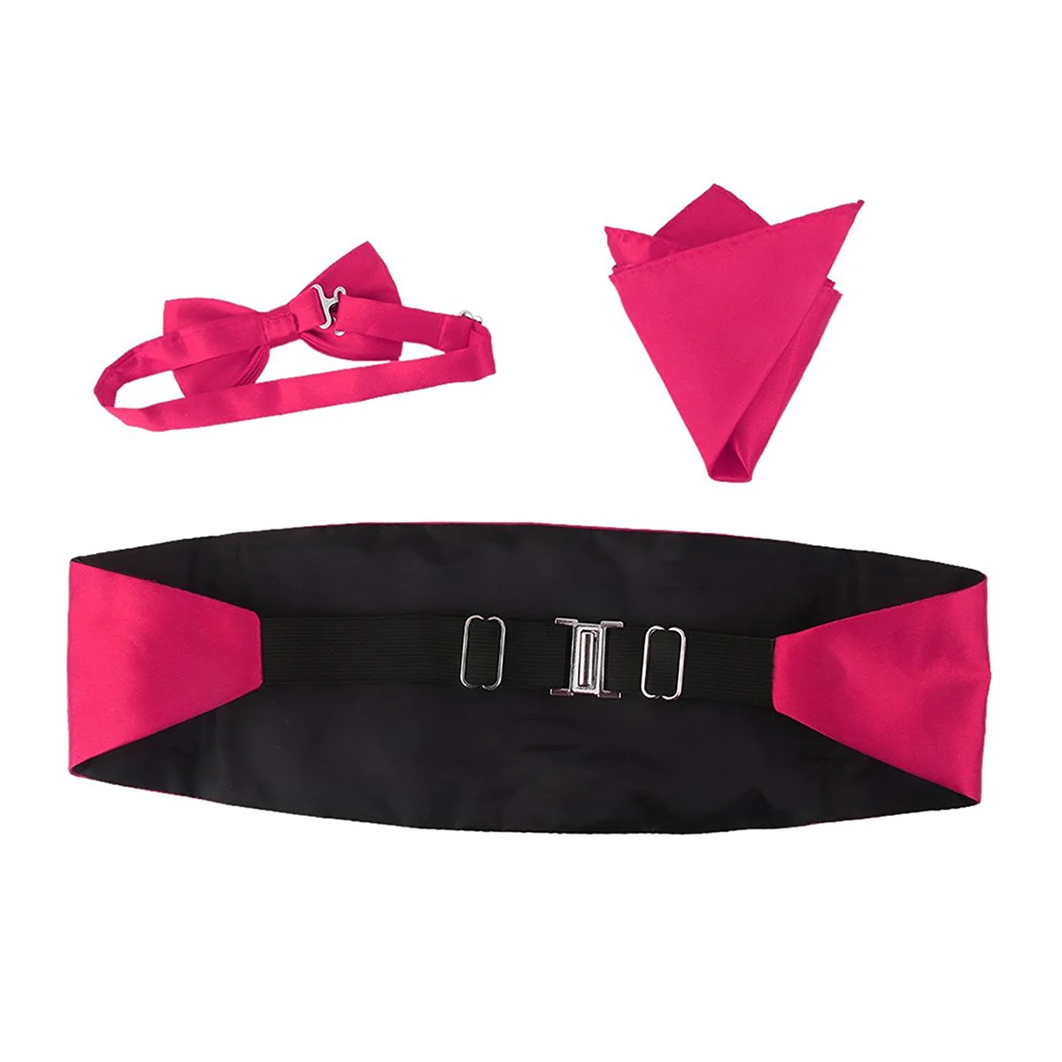 3pcs Men'S Tie Cummerbund Pocket Handkerchief Set Formal Tuxedo Accessory Rose Men'S Cummerbund Red Adjustable
3pcs Men'S Tie Cummerbund Pocket Handkerchief Set Formal Tuxedo Accessory Rose Men'S Cummerbund Red Adjustable