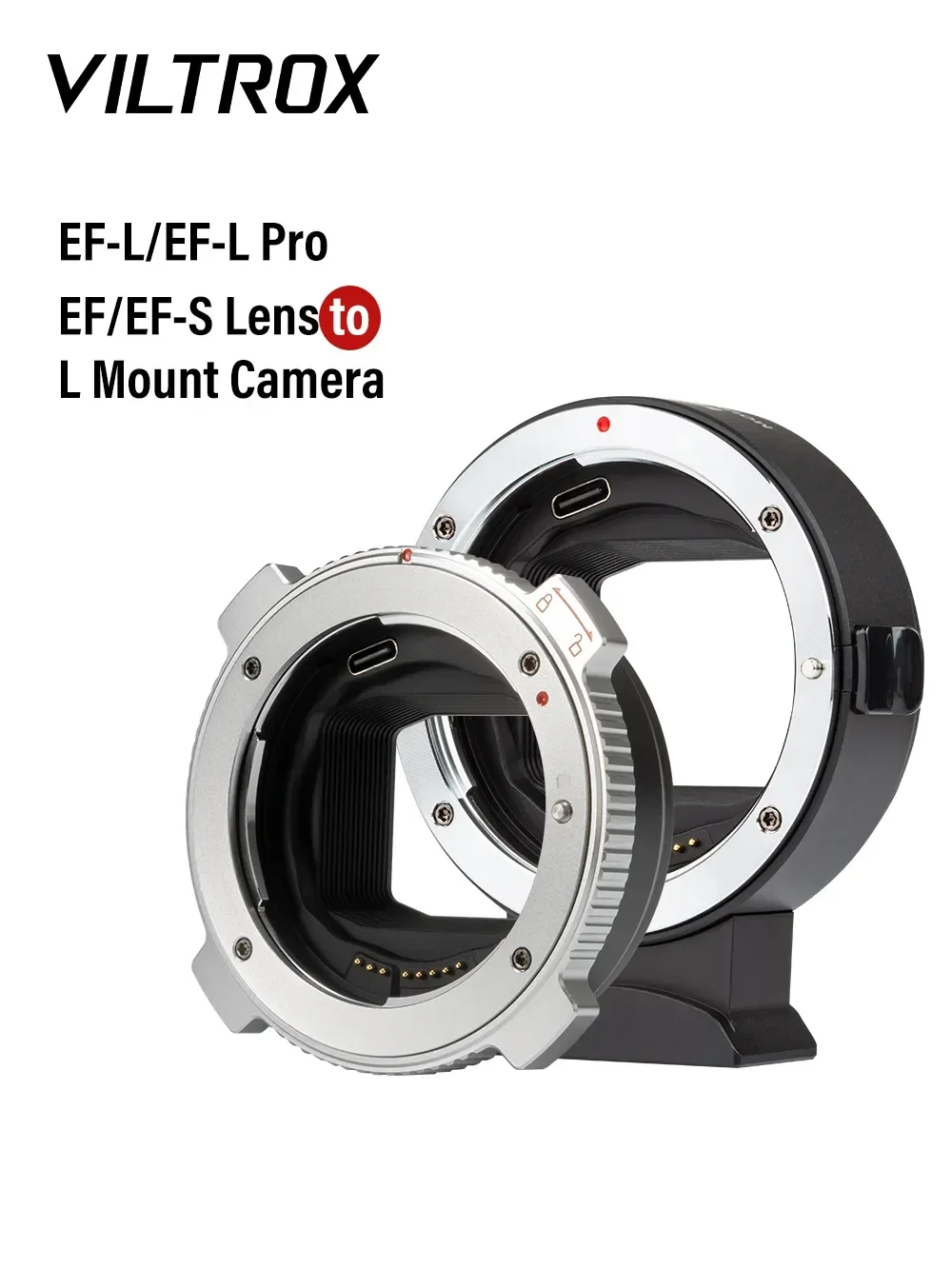 VILTROX EF-L Pro Auto Focus Lens Mount Adapter For Canon EF EF-S Lens To L Mount Camera Leica SL2 Panasonic S1 S1R S1H S5
VILTROX EF-L Pro Auto Focus Lens Mount Adapter For Canon EF EF-S Lens To L Mount Camera Leica SL2 Panasonic S1 S1R S1H S5