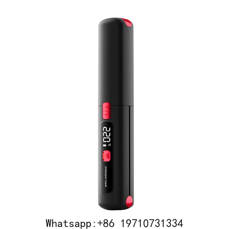Mini Wireless Straightener Portable Curler with Multi-Function Professional Hair Styling Tool with Dual Switch Activation
Mini Wireless Straightener Portable Curler with Multi-Function Professional Hair Styling Tool with Dual Switch Activation