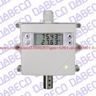WDB4201GS-10-D high precision display type 4-20mA temperature and humidity sensor temperature and humidity transmitter
WDB4201GS-10-D high precision display type 4-20mA temperature and humidity sensor temperature and humidity transmitter