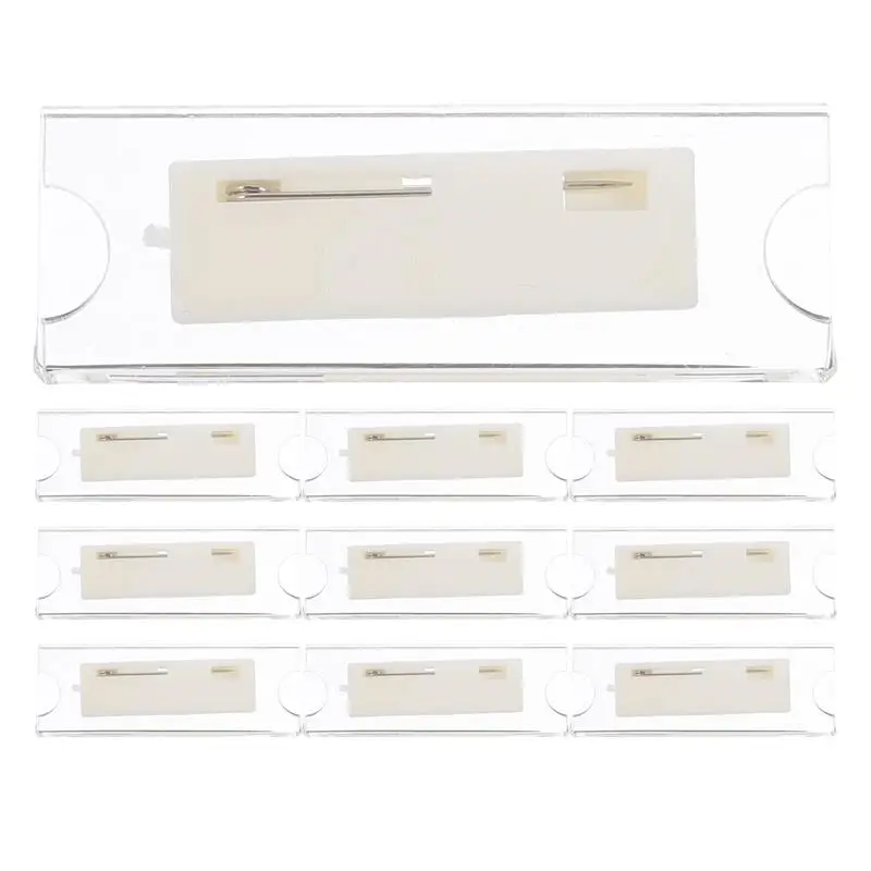 10Pcs Name Cards Holders Employee Badge Holders Students Badge Cases ID Cards Holders Name Badge Badge Cases Tag Holders
10Pcs Name Cards Holders Employee Badge Holders Students Badge Cases ID Cards Holders Name Badge Badge Cases Tag Holders