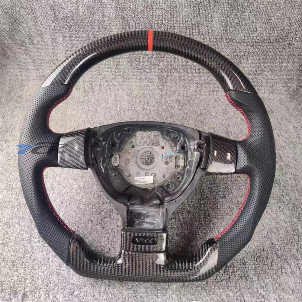For Volkswagen GOLF GTI 2003 2004 2005 2006 2007 Steering Wheel Customized Carbon Fiber Perforated Black Leather
For Volkswagen GOLF GTI 2003 2004 2005 2006 2007 Steering Wheel Customized Carbon Fiber Perforated Black Leather