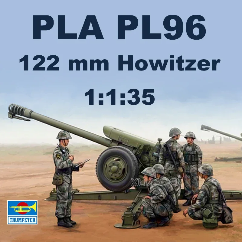 1/35 Trumpeter assembly model 02330 China PL96 122mm Howitzer Plastic Scale Model Kit
1/35 Trumpeter assembly model 02330 China PL96 122mm Howitzer Plastic Scale Model Kit