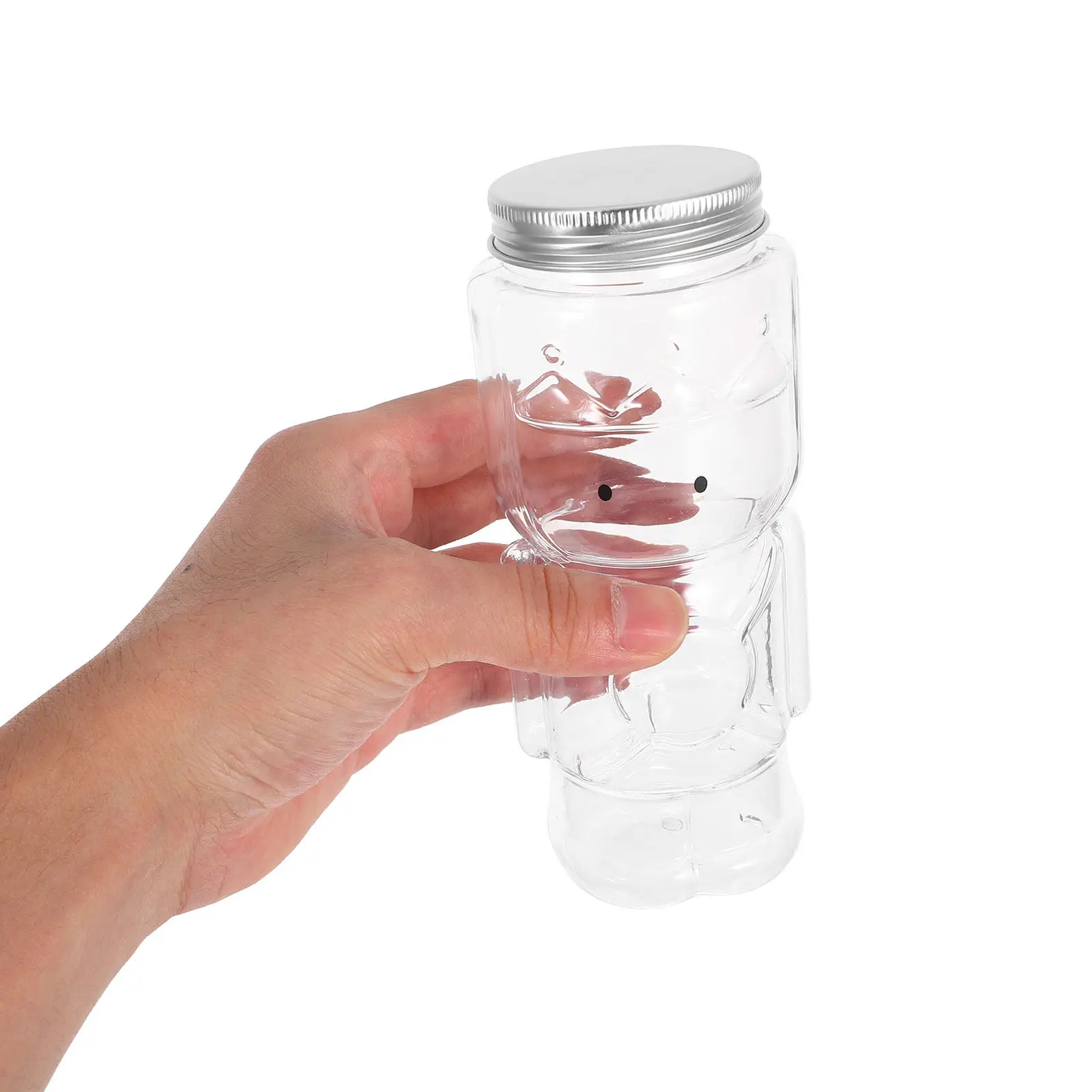 Набор из 10 прозрачных бутылок-леденцов в форме Щелкунчика, 350 мл, для напитков, многоразовые портативные емкости для конфет и воды, рождественские
Набор из 10 прозрачных бутылок-леденцов в форме Щелкунчика, 350 мл, для напитков, многоразовые портативные емкости для конфет и воды, рождественские