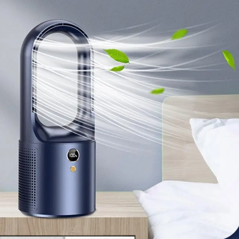 J1HF 6-speed Adjustable Leafless Fan Electric Fan Table Bladeless Fan Rechargeable
J1HF 6-speed Adjustable Leafless Fan Electric Fan Table Bladeless Fan Rechargeable