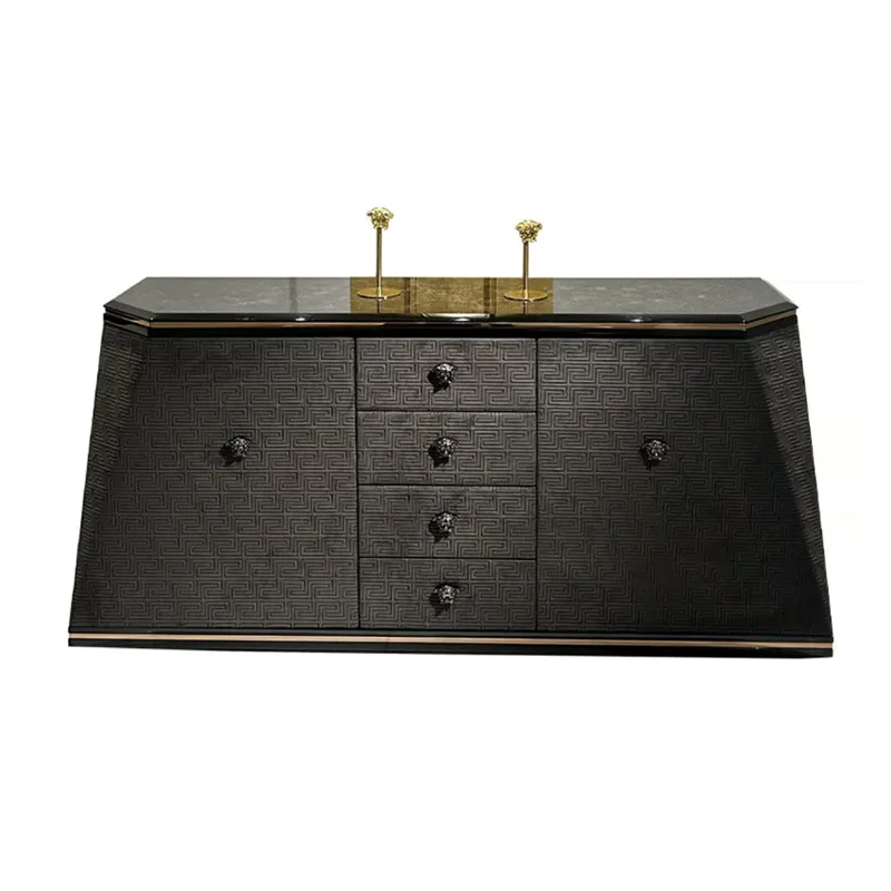 Light luxury solid wood dining side cabinet, Italian villa dining room storage entrance cabinet, living room storage
Light luxury solid wood dining side cabinet, Italian villa dining room storage entrance cabinet, living room storage