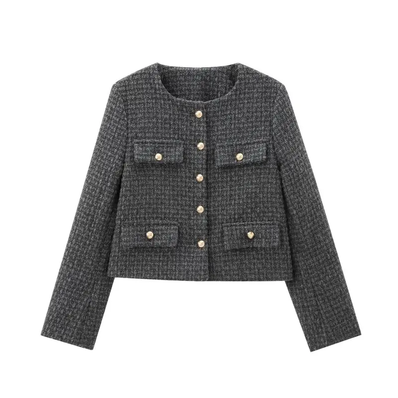 Ele Single-Button ort Jaet 2024 Autumn New Sle Women's Faion Versatile Little Bla Dr Coat Straight Cut Regul...
Ele Single-Button ort Jaet 2024 Autumn New Sle Women's Faion Versatile Little Bla Dr Coat Straight Cut Regul...