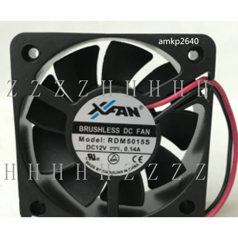Z 1PCS XINRUILIAN XFAN RDM5015S Fan 50*50 x15mm 0.14A 12V 2Pin #am
Z 1PCS XINRUILIAN XFAN RDM5015S Fan 50*50 x15mm 0.14A 12V 2Pin #am