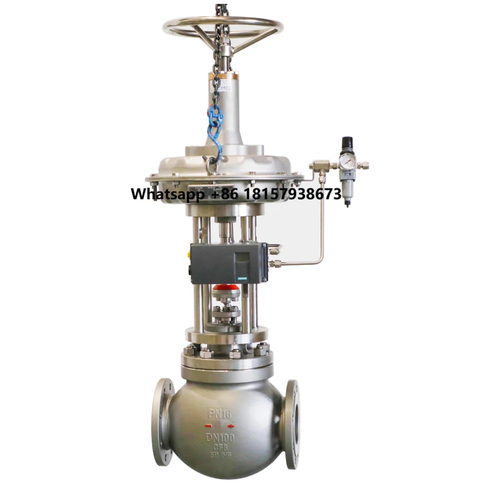 4 Inch 150# Industrial Stainless Steel/Carbon Steel Flow Control Valve Pneumatic Electric Manual Globe Valve Type Control Valve
4 Inch 150# Industrial Stainless Steel/Carbon Steel Flow Control Valve Pneumatic Electric Manual Globe Valve Type Control Valve