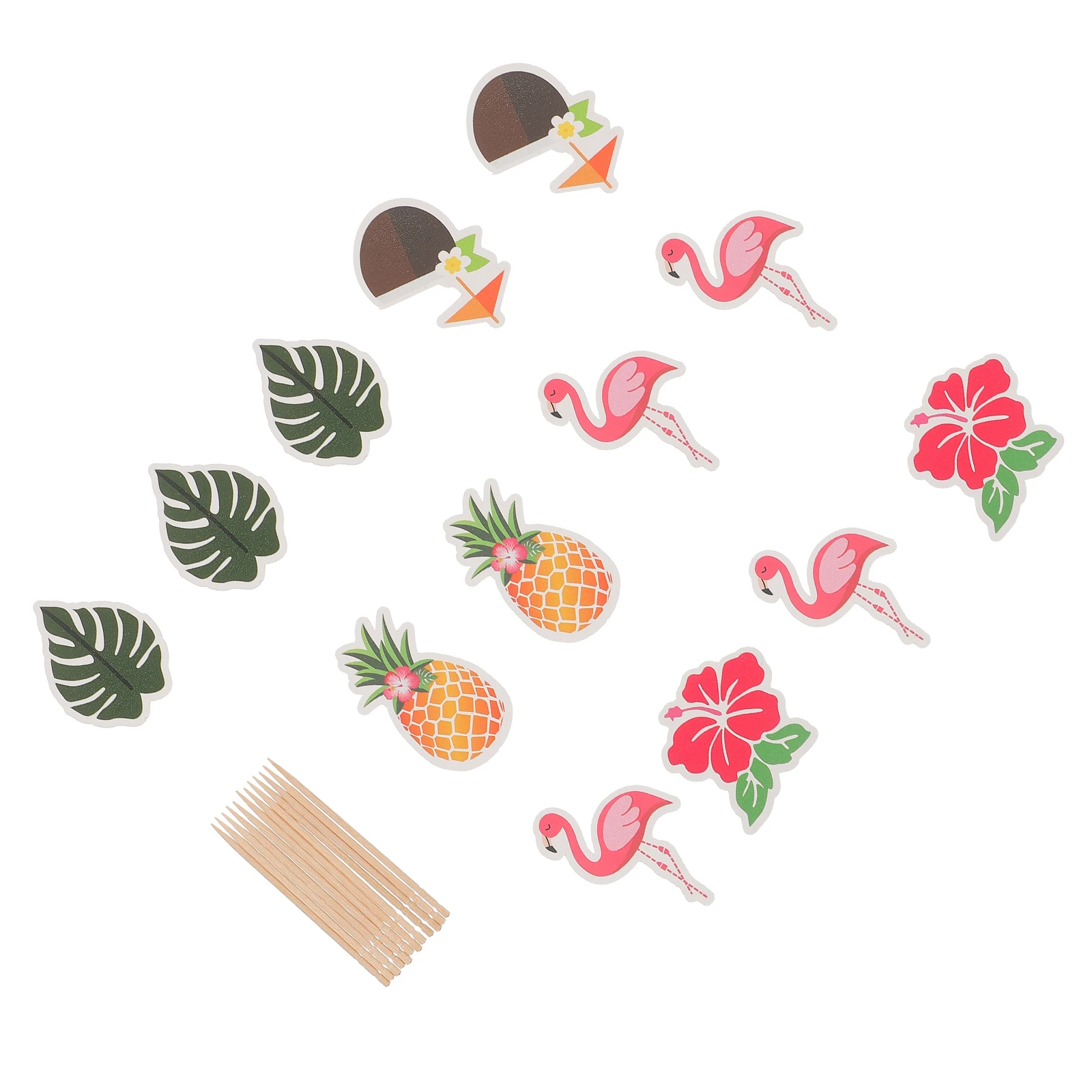 72 Pcs Cake Insert Dessert Picks for Birthday Party Decorations Craftsmanship Vivid Shape Unique Theme Gentle Materials
72 Pcs Cake Insert Dessert Picks for Birthday Party Decorations Craftsmanship Vivid Shape Unique Theme Gentle Materials
