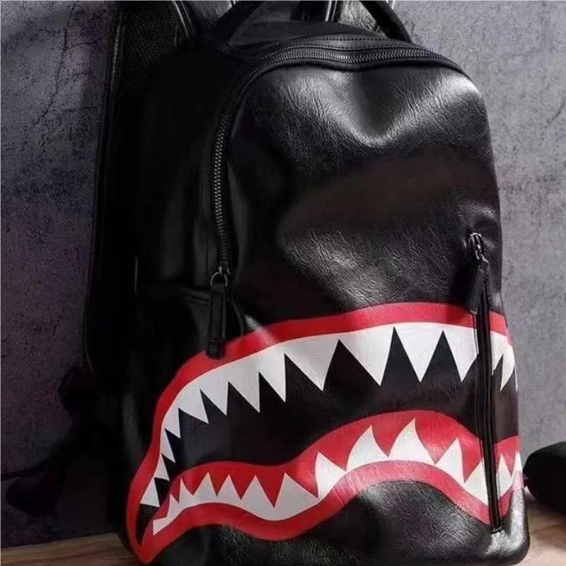 Large Capacity Shark Backpack for Men and Women, Student School Bag, Fashionable Casual Travel Trendy Stylish Backpack
Large Capacity Shark Backpack for Men and Women, Student School Bag, Fashionable Casual Travel Trendy Stylish Backpack