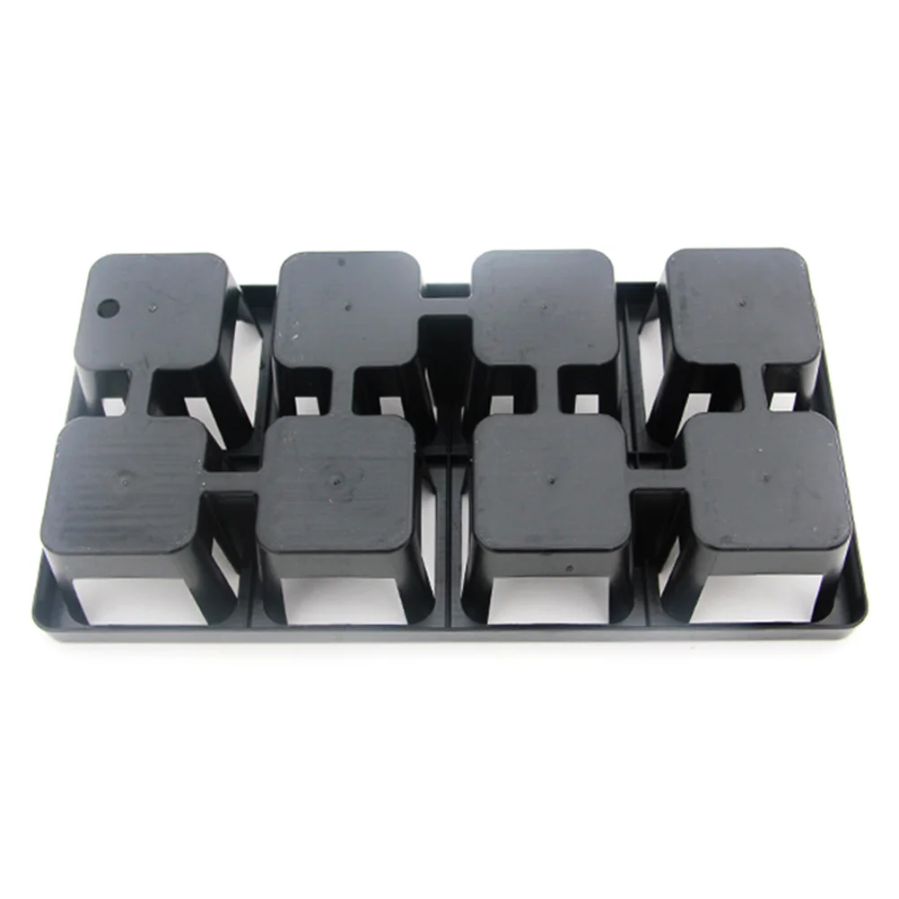 8 Cells Grid Flowerpot Plant Pot Planter Plastic Succulent Cactus Pot for Office Desk Bookshelf Window Sill Small Plants Bean
8 Cells Grid Flowerpot Plant Pot Planter Plastic Succulent Cactus Pot for Office Desk Bookshelf Window Sill Small Plants Bean