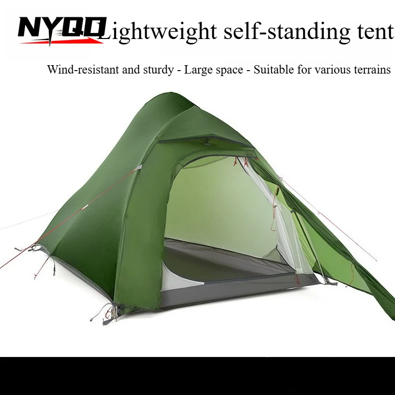 Компактная, ветроустойчивая, водонепроницаемая палатка, подходящая для различных типов местности, легкая, для горного туризма, самонесущая, снаряжение для кемпинга.
Компактная, ветроустойчивая, водонепроницаемая палатка, подходящая для различных типов местности, легкая, для горного туризма, самонесущая, снаряжение для кемпинга.