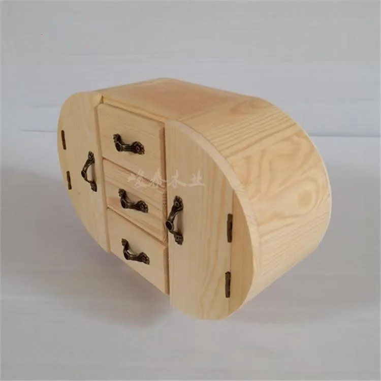 Шкатулка для драгоценностей из цельного дерева с овальной столешницей, изысканный мини-шкаф в винтажном стиле с несколькими сетками для хранения вещей
Шкатулка для драгоценностей из цельного дерева с овальной столешницей, изысканный мини-шкаф в винтажном стиле с несколькими сетками для хранения вещей