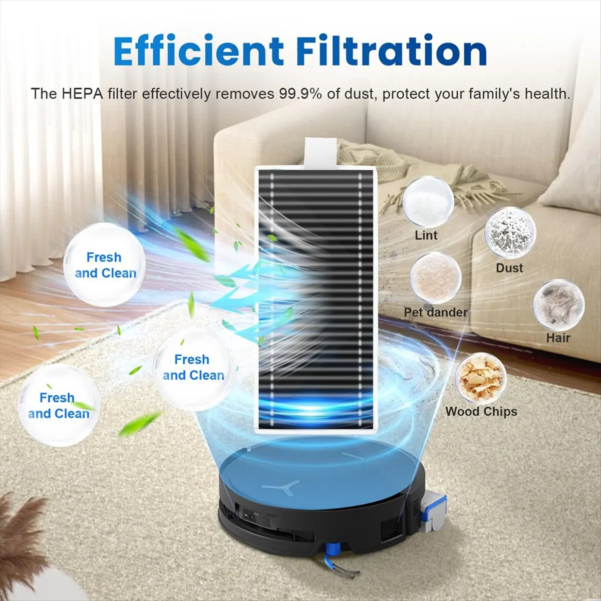 (ABUB) Комплект аксессуаров для робота-пылесоса ECOVACS DEEBOT X9 Pro Omni: основная щетка, мешок для пыли, HEPA-фильтр, ролик для мытья полов, боковая щетка
(ABUB) Комплект аксессуаров для робота-пылесоса ECOVACS DEEBOT X9 Pro Omni: основная щетка, мешок для пыли, HEPA-фильтр, ролик для мытья полов, боковая щетка