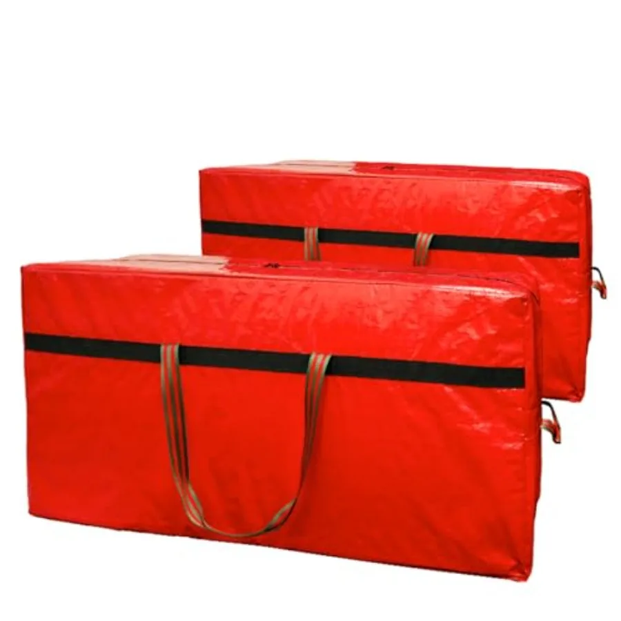 Heavy Duty Waterproof Christmas Tree Storage Bag- 7.5FT/6FT Waterproof Tearproof with 4 Handles Easy to Transport- 2 Pack
Heavy Duty Waterproof Christmas Tree Storage Bag- 7.5FT/6FT Waterproof Tearproof with 4 Handles Easy to Transport- 2 Pack