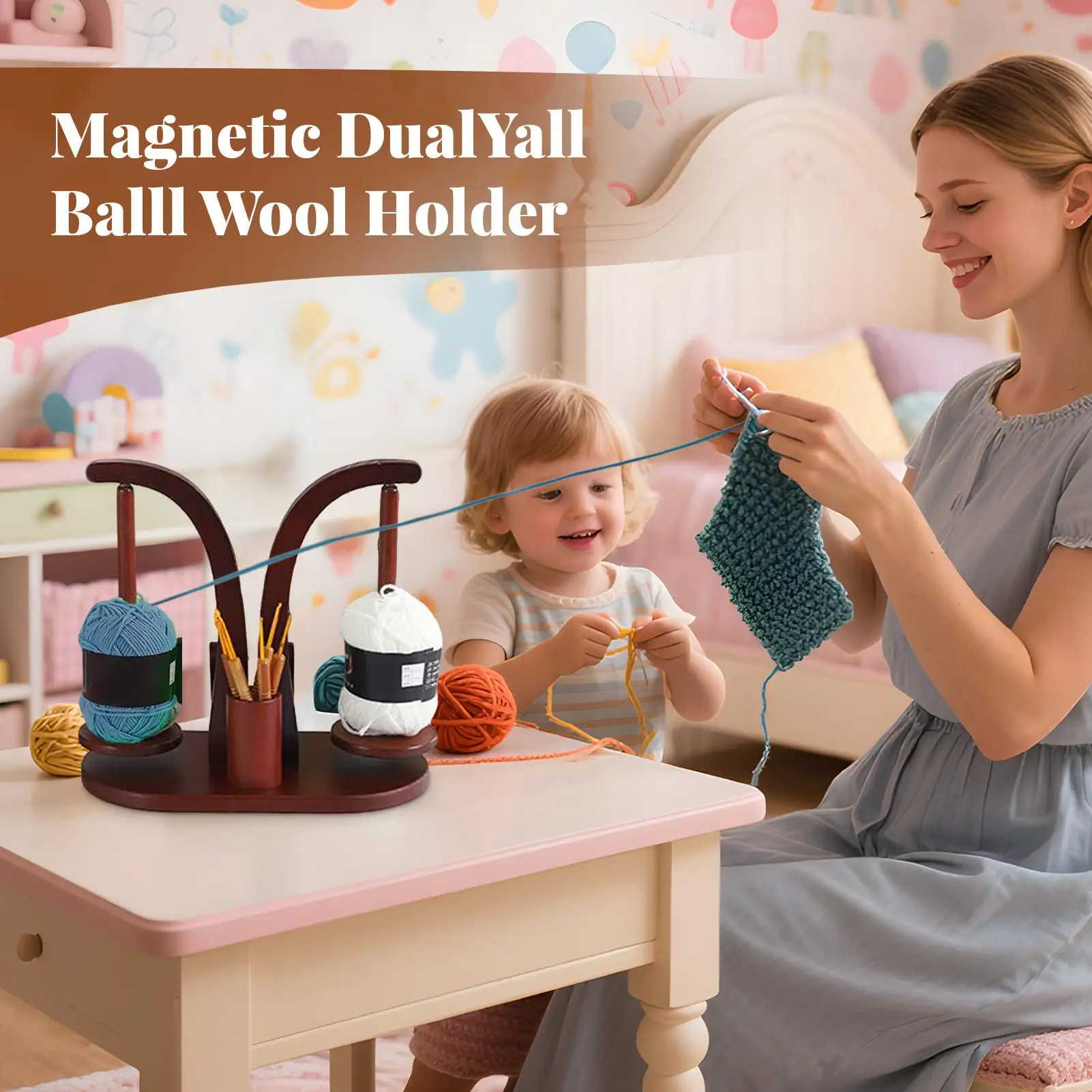 Yarn Ball Holder Wooden Yarn Holder For Knitting Crochet Wooden Stand Spindle For Knitting Lovers Knitters Crocheters
Yarn Ball Holder Wooden Yarn Holder For Knitting Crochet Wooden Stand Spindle For Knitting Lovers Knitters Crocheters