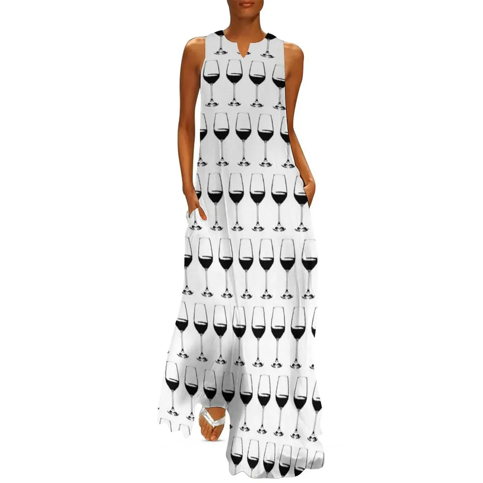 Wine Glasses Long Dress dress for woman summer dress womens 2025 elegant guest wedding
Wine Glasses Long Dress dress for woman summer dress womens 2025 elegant guest wedding