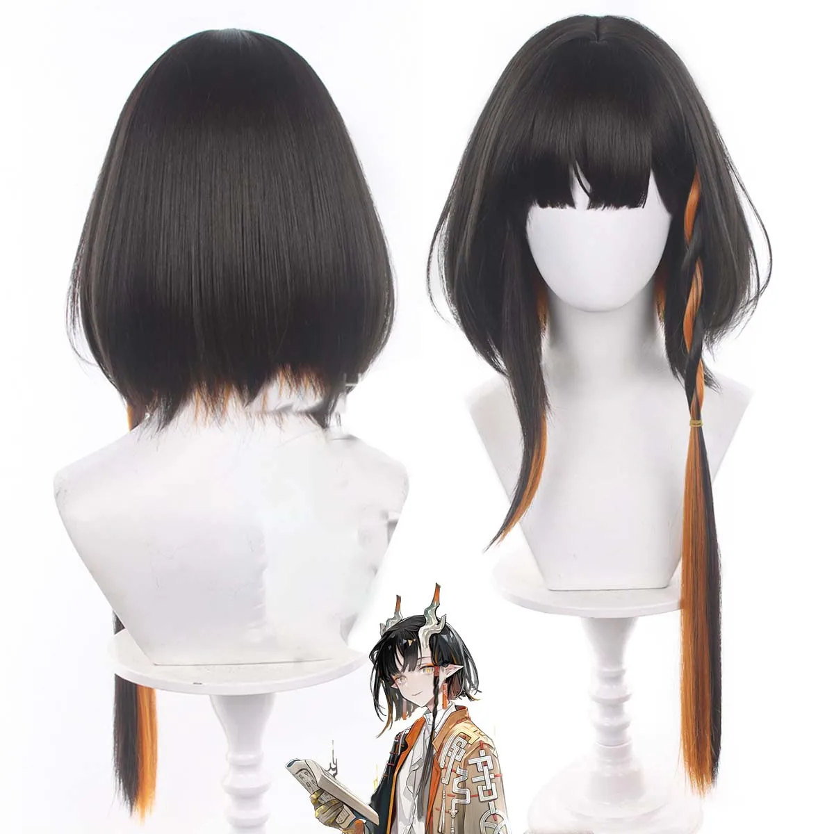 Men Halloween Party Role Play Game Arknights Xie Cosplay Heat Resistant Synthetic Hair Wig
Men Halloween Party Role Play Game Arknights Xie Cosplay Heat Resistant Synthetic Hair Wig