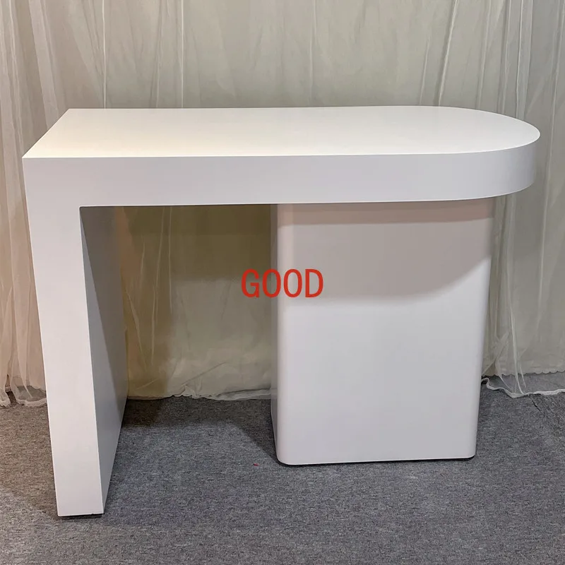 Wood paint clothing store Nakajima desk front desk display table Commercial display stand Showcase window water table counter
Wood paint clothing store Nakajima desk front desk display table Commercial display stand Showcase window water table counter